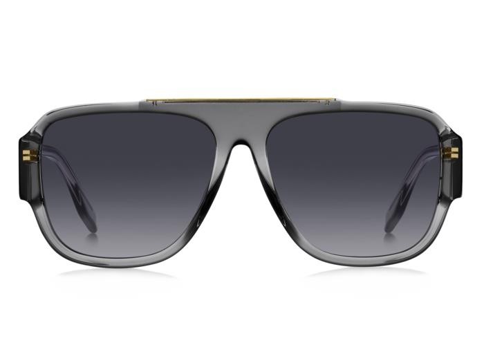 Occhiali da sole Marc Jacobs 756/S 206958 (KB7 9O) colore grey forma quadrato lenti dark grey shaded