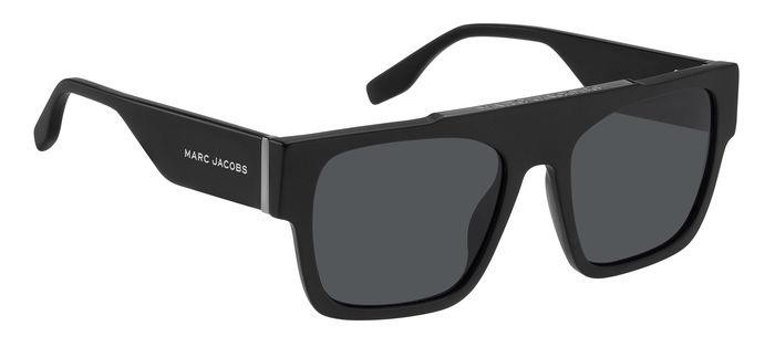 Sonnenbrillen Marc Jacobs 757/S 206959 (003 IR) farbe matte black form quadratisch gläser grey