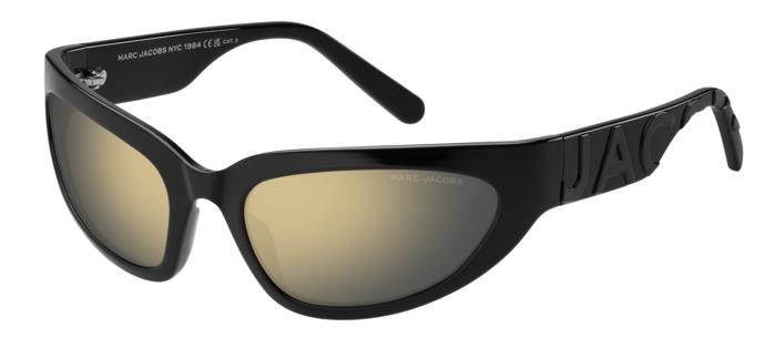 Sonnenbrillen Marc Jacobs 738/S 206961 (08A JO) farbe black grey form cat-eye gläser grey bronze mirror