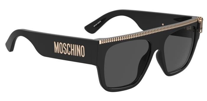 Occhiali da sole Moschino Mos165/S 206971 (807 IR) colore black forma quadrato lenti grey