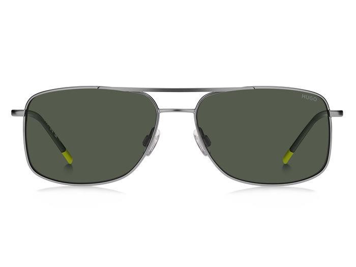 Sonnenbrillen Hugo Hg 1287/S 206999 (SMF QT) farbe ruthenium green form navigator gläser green