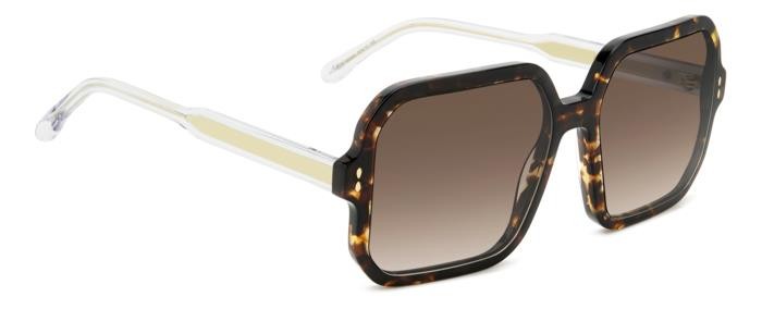 Sunglasses Isabel Marant Im 0163/S 207098 (086 HA) color havana shape square lenses brown shaded