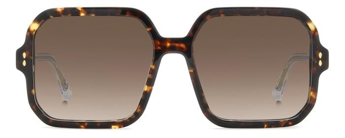 Sunglasses Isabel Marant Im 0163/S 207098 (086 HA) color havana shape square lenses brown shaded