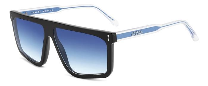Sonnenbrillen Isabel Marant Im 0164/S 207099 (807 GB) farbe black form quadratisch gläser grey azure