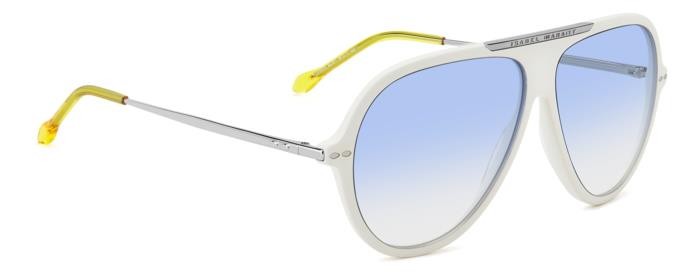 Sonnenbrillen Isabel Marant Im 0162/S 207102 (SZJ ST) farbe ivory form aviator gläser azure shaded