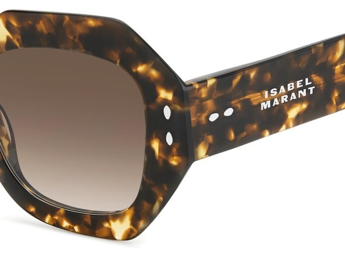 Sunglasses Isabel Marant Im 0173/S 207119 (086 HA) color havana shape geometric lenses brown shaded