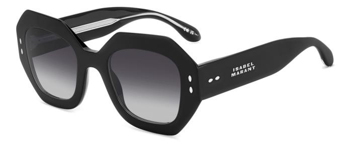 Sunglasses Isabel Marant Im 0173/S 207119 (807 9O) color black shape geometric lenses dark grey shaded