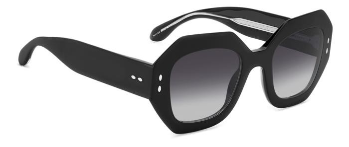 Sunglasses Isabel Marant Im 0173/S 207119 (807 9O) color black shape geometric lenses dark grey shaded