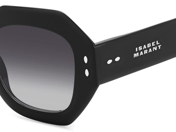 Sunglasses Isabel Marant Im 0173/S 207119 (807 9O) color black shape geometric lenses dark grey shaded
