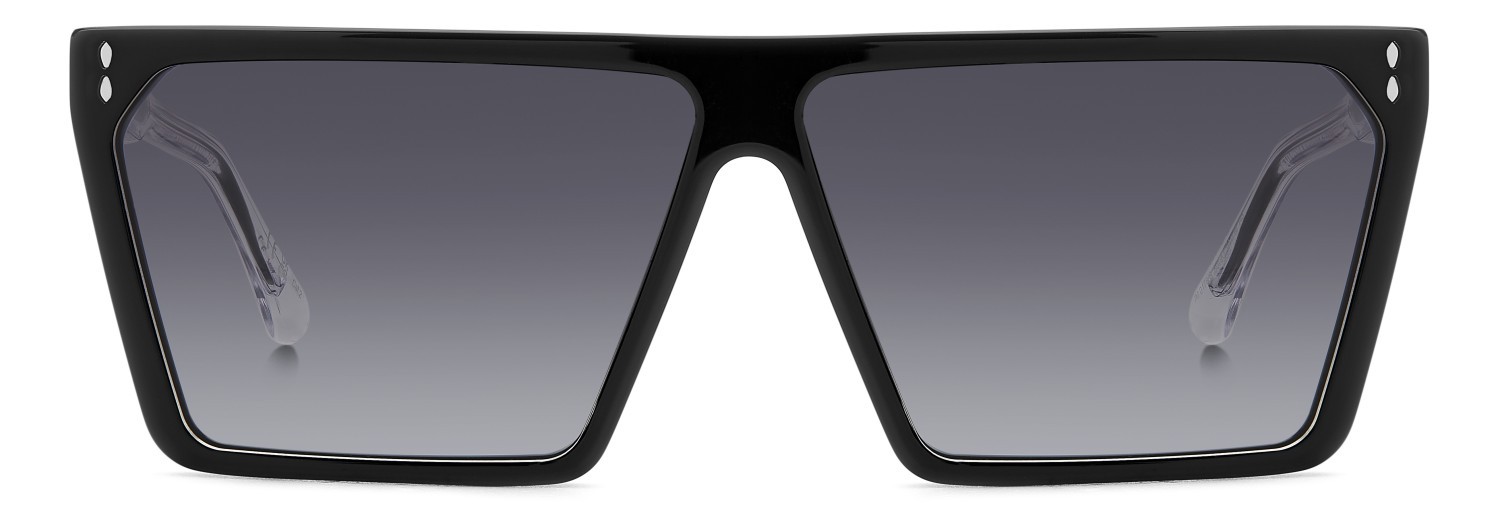 Sonnenbrillen Isabel Marant Im 0178/S 207121 (807 9O) farbe black form rechteckig gläser dark grey shaded
