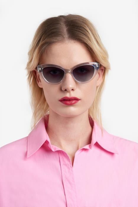 Sonnenbrillen Kate Spade Marlah/S 207123 (1ED IB) farbe green form cat-eye gläser grey green