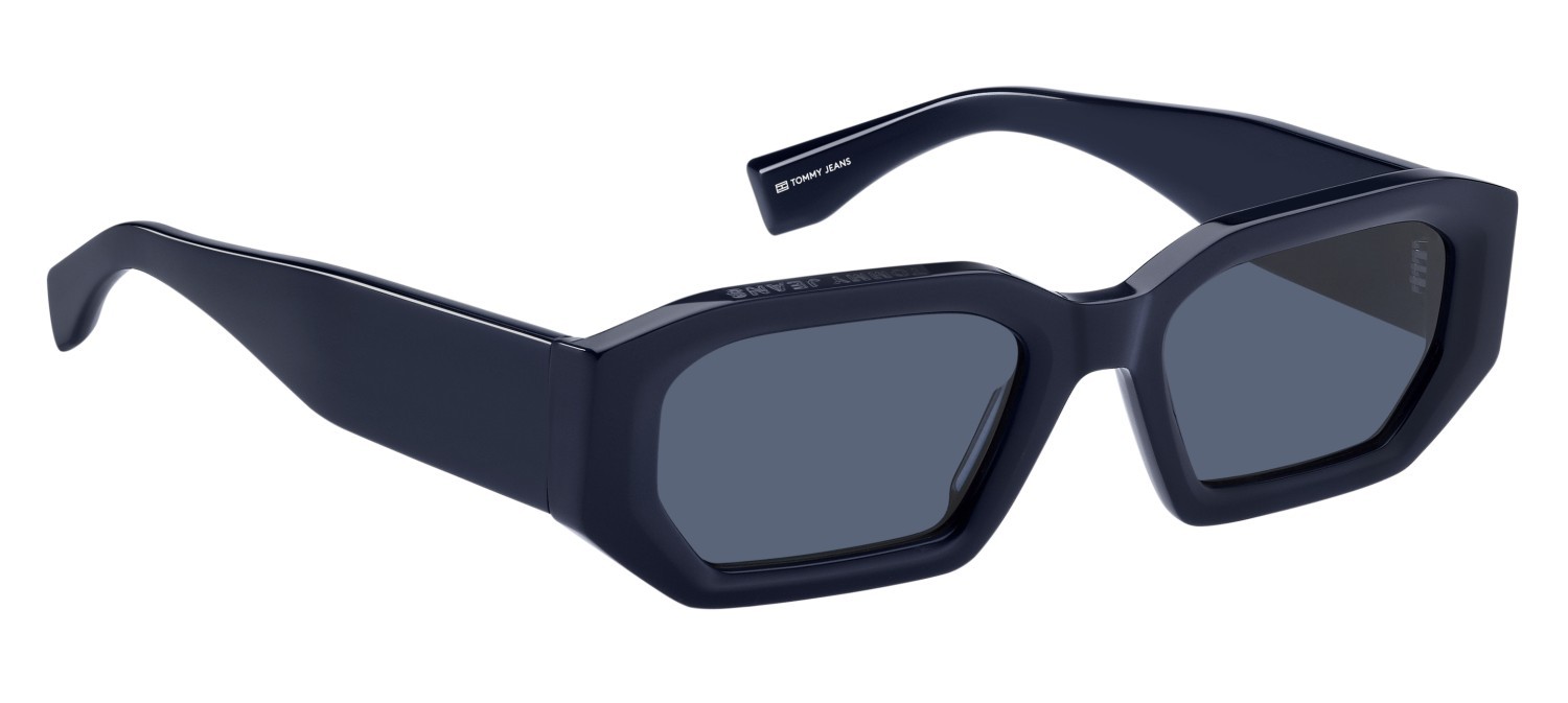 Occhiali da sole Tommy Hilfiger Tj 0099/S 207145 (PJP KU) colore blue forma rettangolare lenti blue