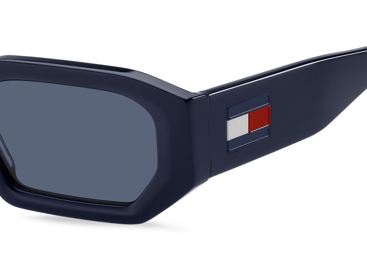 Occhiali da sole Tommy Hilfiger Tj 0099/S 207145 (PJP KU) colore blue forma rettangolare lenti blue