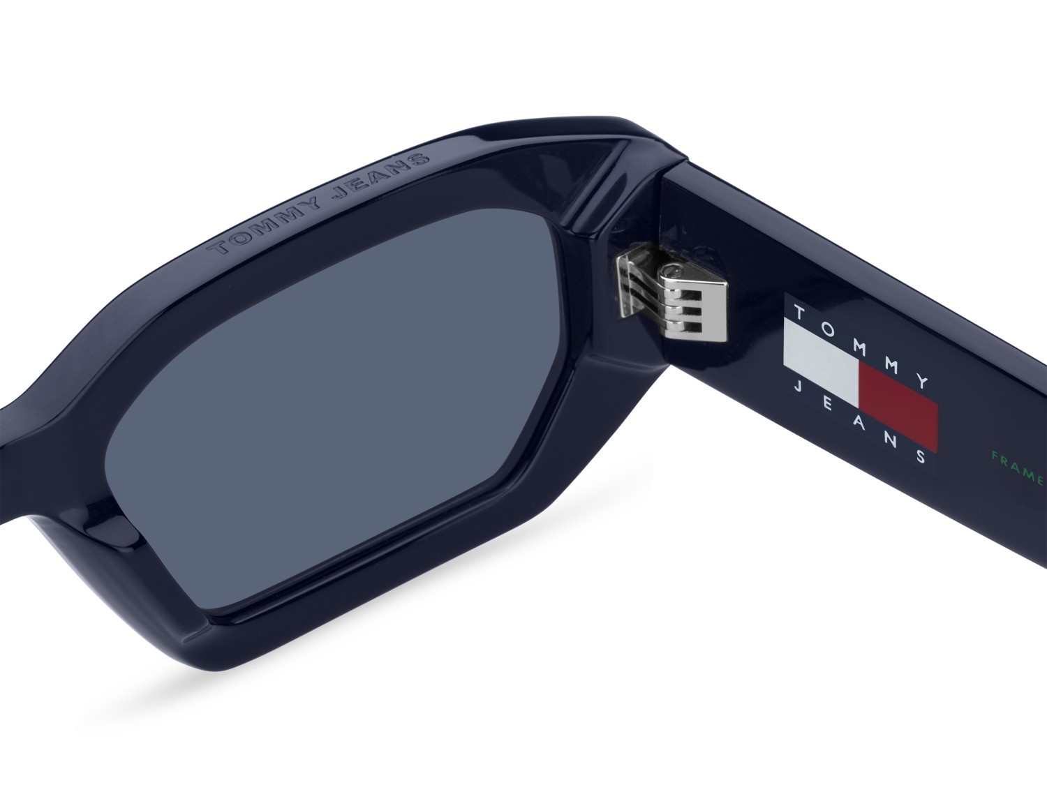 Occhiali da sole Tommy Hilfiger Tj 0099/S 207145 (PJP KU) colore blue forma rettangolare lenti blue