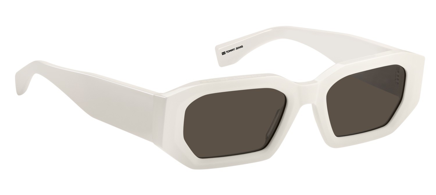 Sonnenbrillen Tommy Hilfiger Tj 0099/S 207145 (VK6 IR) farbe white form rechteckig gläser grey