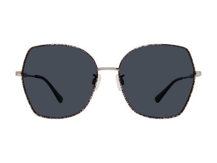 Sonnenbrillen Privé Revaux Easy Tiger/S 207164 (2BS M9) farbe pattern silver form schmetterling gläser grey polarized