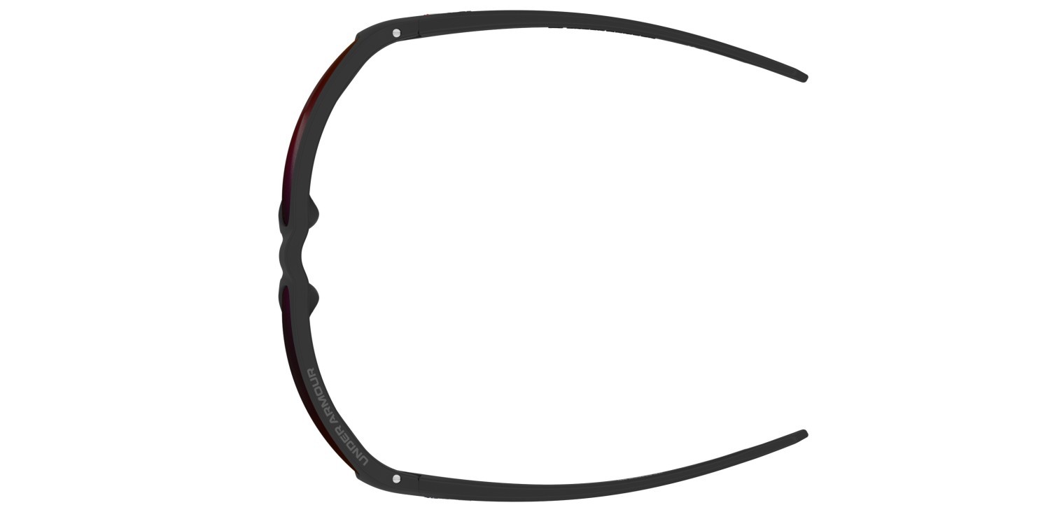 Sunglasses Under Armour Ua Attack Md 207180 SDK B3 color black multicolor shape rectangle lenses infrared oleophobic