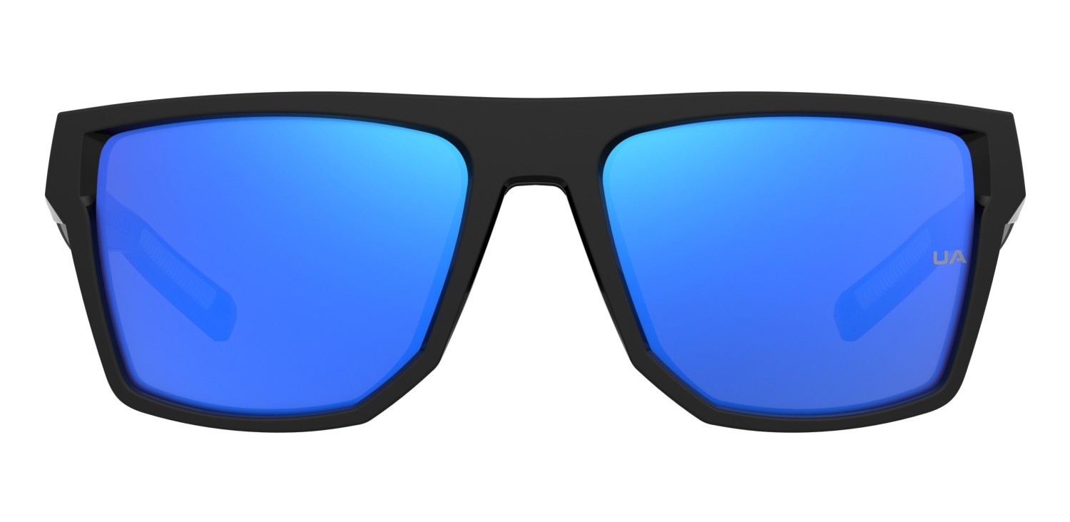 Sunglasses Under Armour Ua Launch 2/G 207183 D51 Z0 color black blue shape rectangle lenses blue multilayer