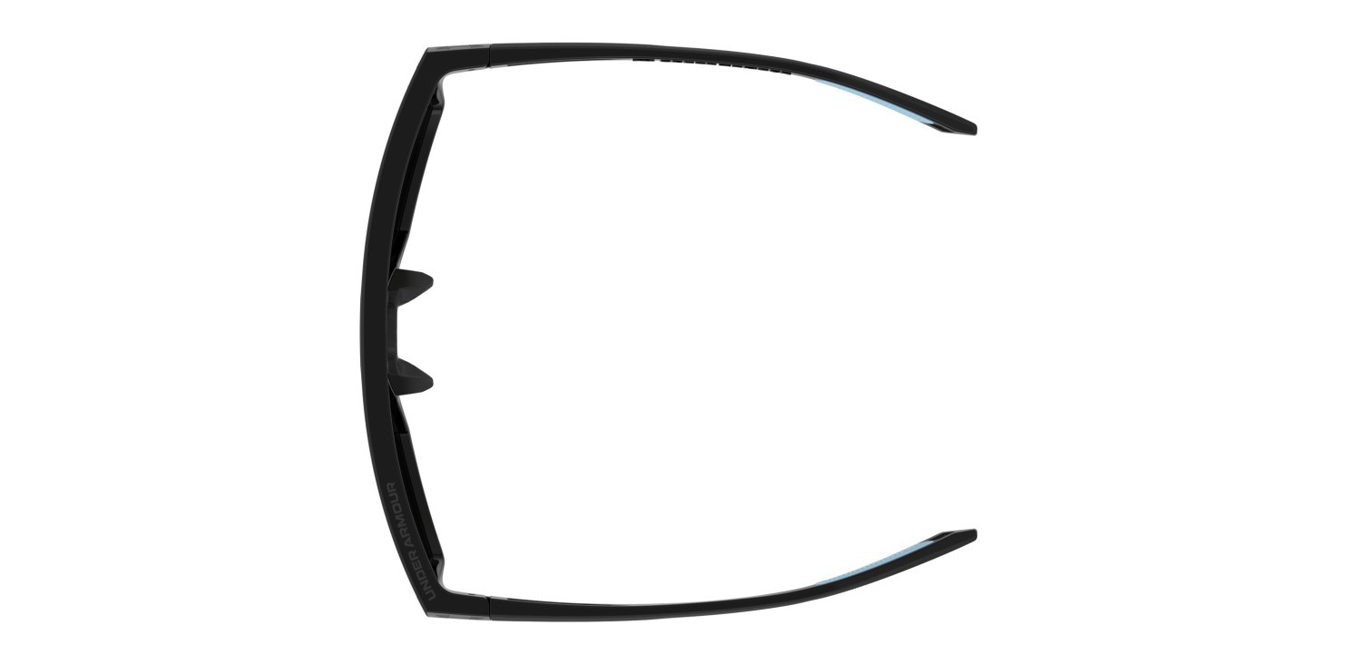 Sunglasses Under Armour Ua Launch 2/G 207183 D51 Z0 color black blue shape rectangle lenses blue multilayer