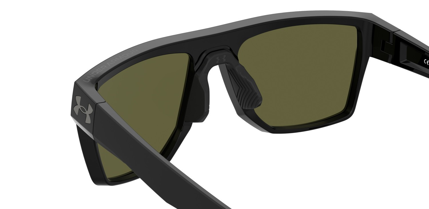 Sunglasses Under Armour Ua Launch 2/G 207183 D51 Z0 color black blue shape rectangle lenses blue multilayer