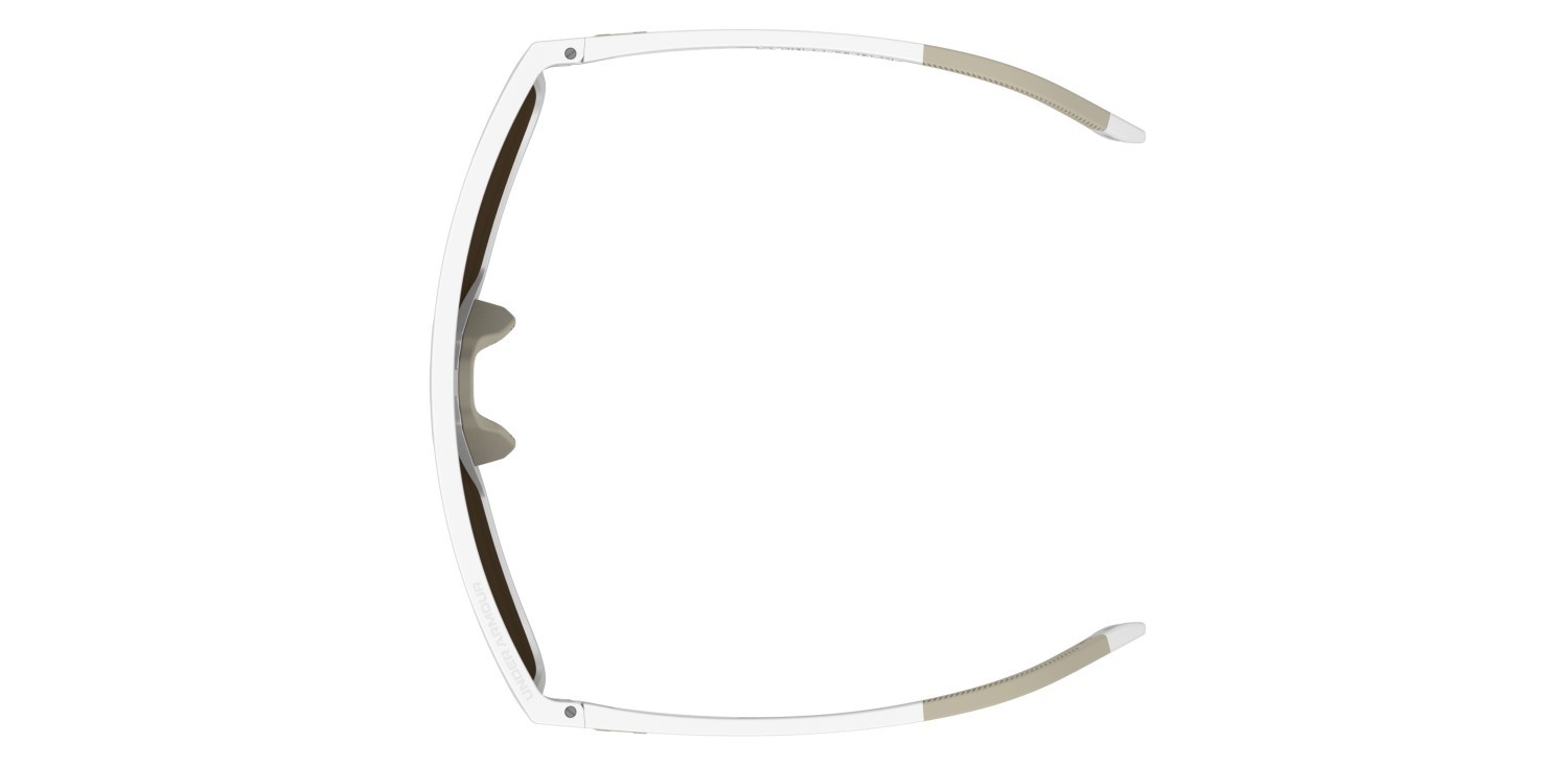 Sunglasses Under Armour Ua Define/G 207184 7JX VP color matte white gold shape mask lenses gold mirror