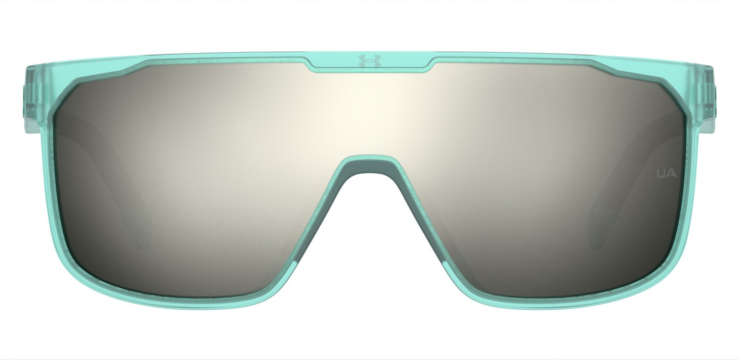 Sunglasses Under Armour Ua Define/G 207184 QT4 UE color crystal turquoise shape mask lenses ivory multilayer