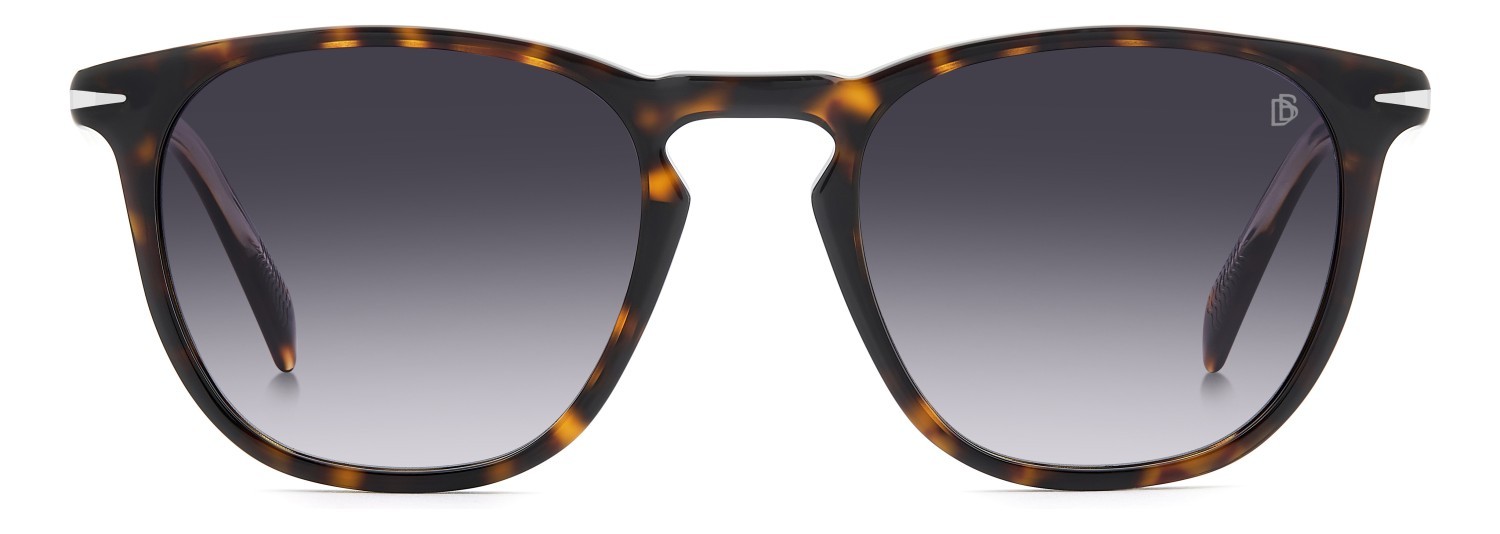 Sunglasses David Beckham Db 1160/S 207206 086 DG color havana shape rectangle lenses violet shaded