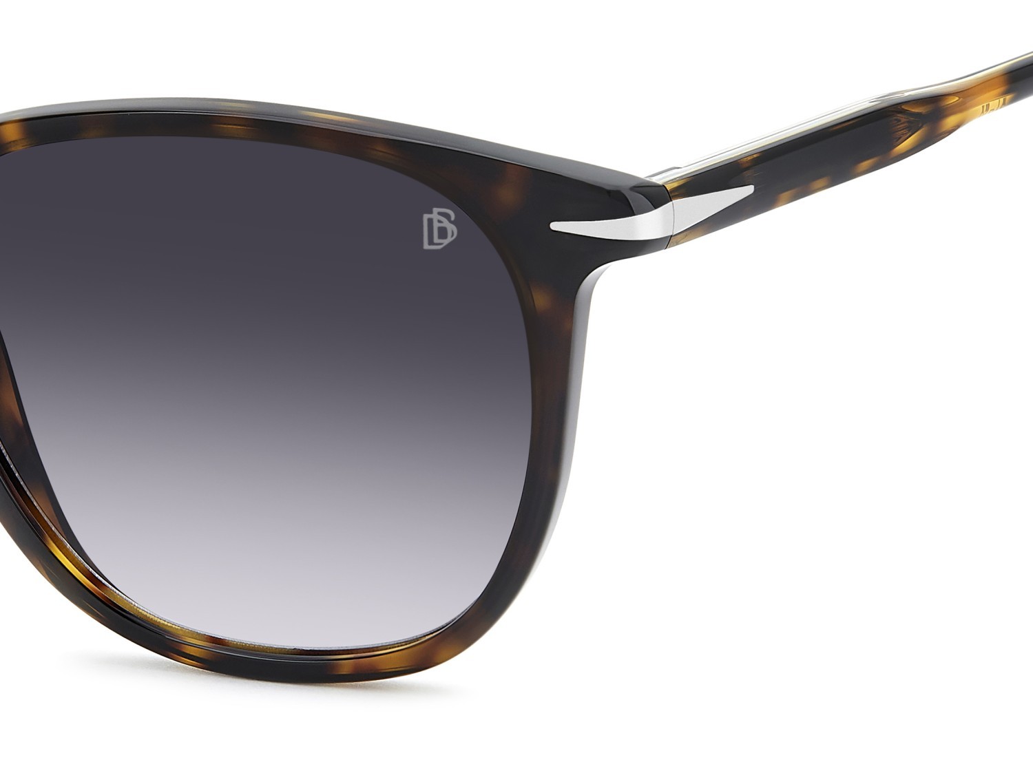 Sunglasses David Beckham Db 1160/S 207206 086 DG color havana shape rectangle lenses violet shaded