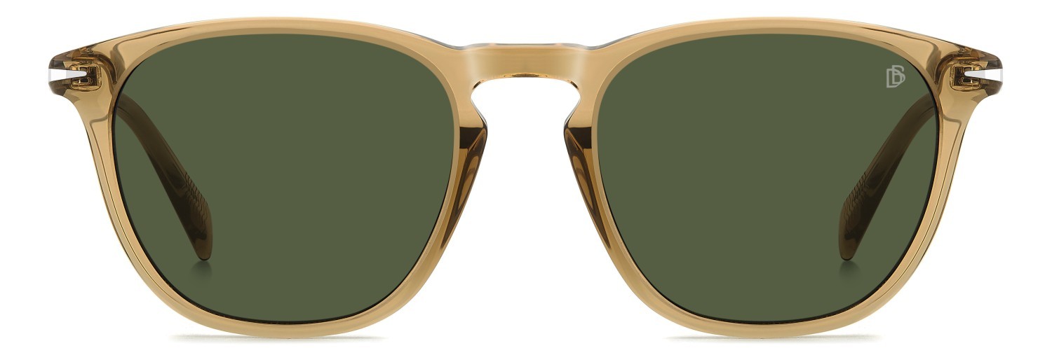 Sunglasses David Beckham Db 1160/S 207206 40G QT color yellow shape rectangle lenses green