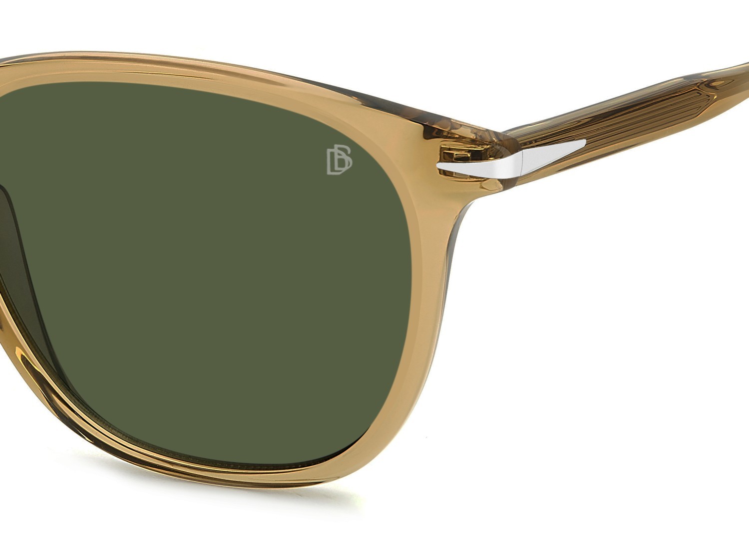 Sunglasses David Beckham Db 1160/S 207206 40G QT color yellow shape rectangle lenses green