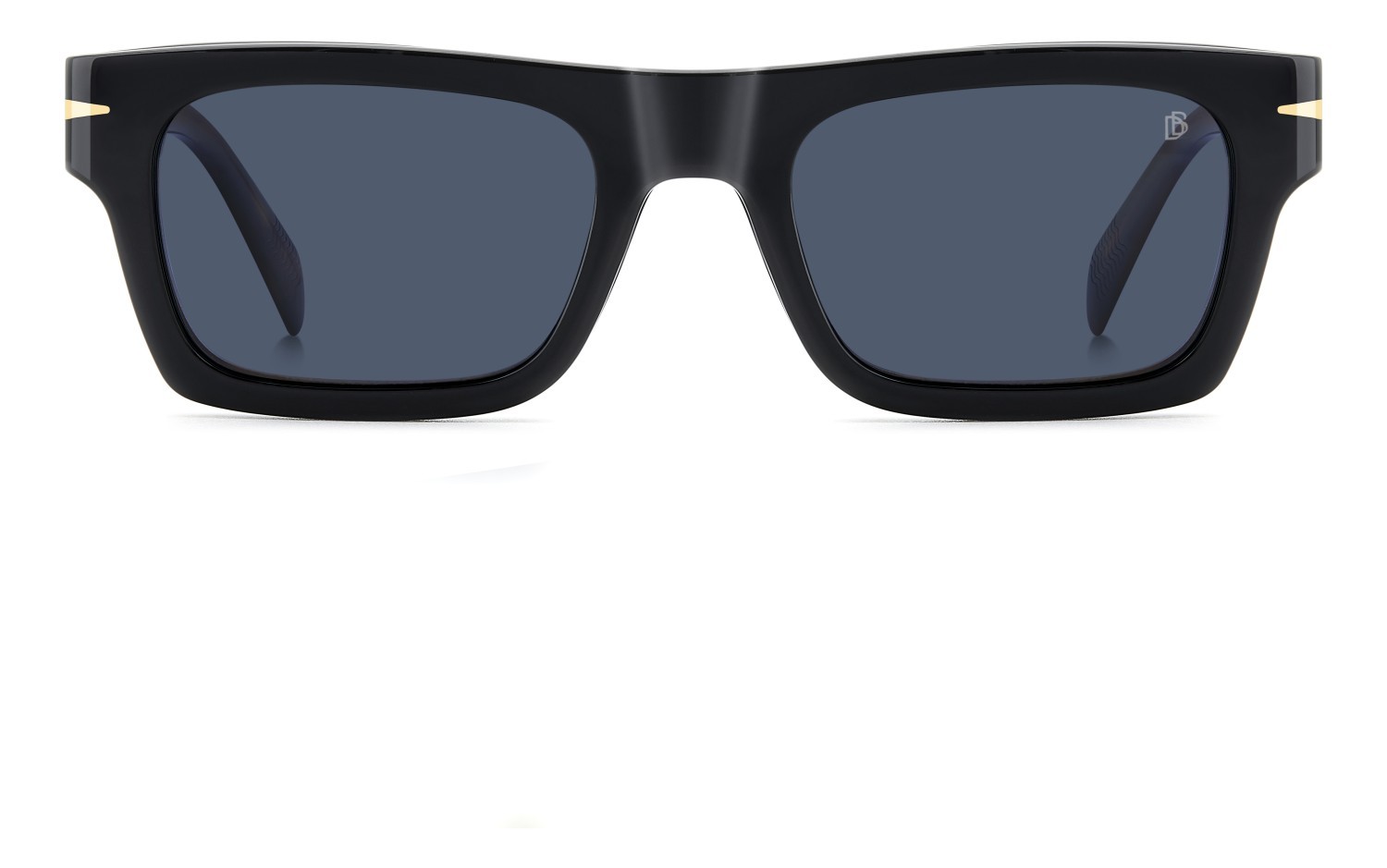 Occhiali da vista David Beckham Db 7129/CS 207211 WR7 colore black havana forma rettangolare lenti blue polarized