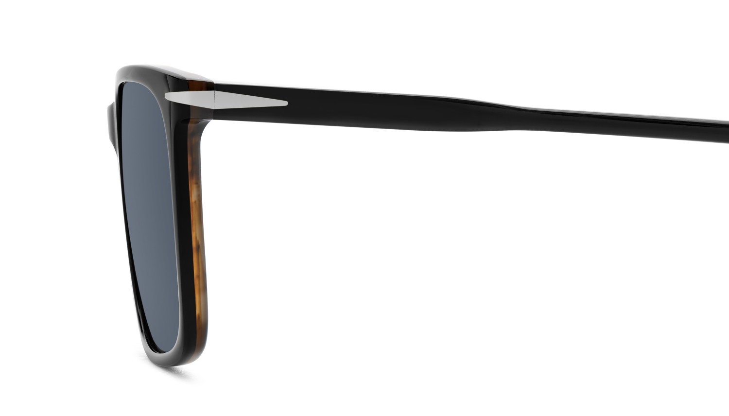 Sonnenbrillen David Beckham Db 1163/F 207212 05K KU farbe black striped brown form rechteckig gläser blue
