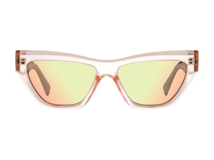 Sunglasses Privé Revaux Snatched/S 207213 (3DV 0J) color crystal pink shape cat eye lenses rosegold multilayer