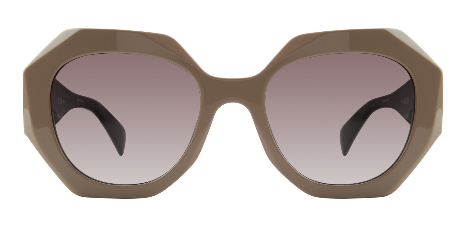 Sonnenbrillen Rag & Bone Rnb1091/G 207296 09Q HA farbe brown form rechteckig gläser brown shaded