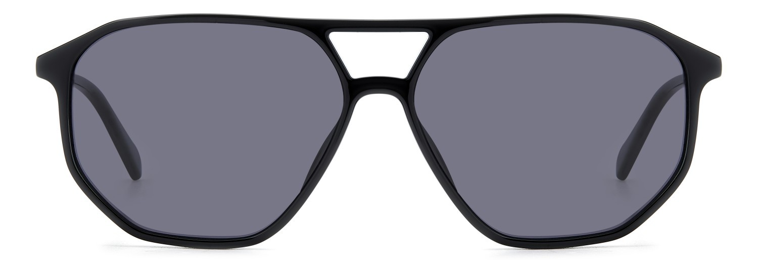 Sonnenbrillen Fossil Fos 2149/S 207348 807 IR farbe black form quadratisch gläser grey