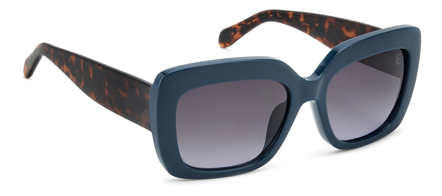 Sonnenbrillen Fossil Fos 3158/S 207350 1ED 9O farbe green form rechteckig gläser dark grey shaded