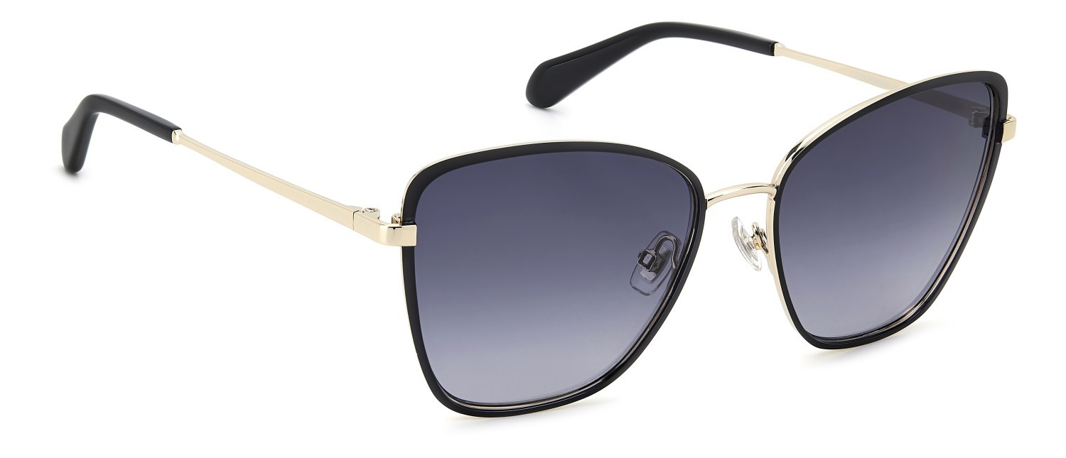 Sunglasses Fossil Fos 3159/G 207351 807 9O color black shape butterfly lenses dark grey shaded