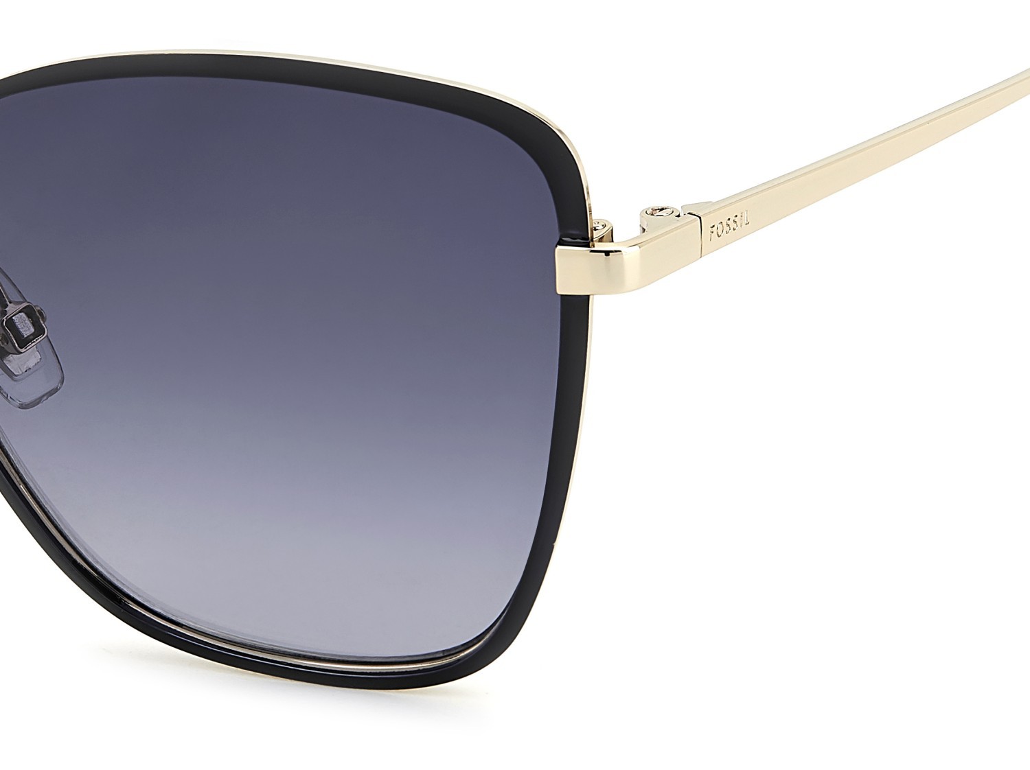 Sunglasses Fossil Fos 3159/G 207351 807 9O color black shape butterfly lenses dark grey shaded