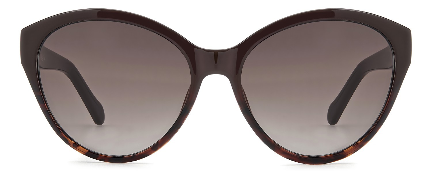 Sonnenbrillen Fossil Fos 2146/G 207352 JMJ HA farbe raspberry form cat-eye gläser brown shaded