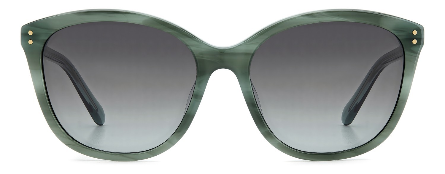 Sonnenbrillen Fossil Fos 2148/S 207354 6AK 9O farbe green horn form cat-eye gläser dark grey shaded