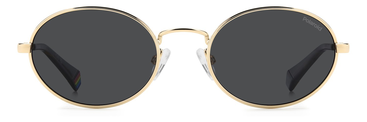 Sunglasses Polaroid Pld 6228/S 207365 000 M9 color rose gold shape oval lenses grey polarized