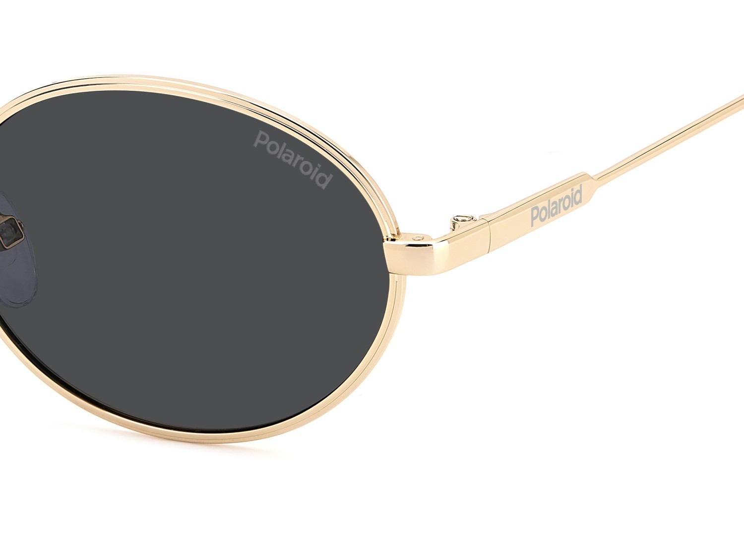 Sunglasses Polaroid Pld 6228/S 207365 000 M9 color rose gold shape oval lenses grey polarized