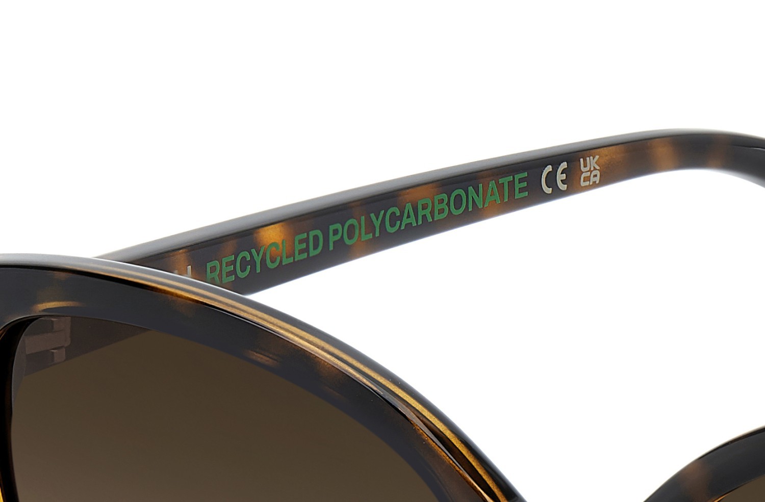 Sunglasses Polaroid Pld 4176/S 207366 086 LA color havana shape cat eye lenses brown shaded polarized