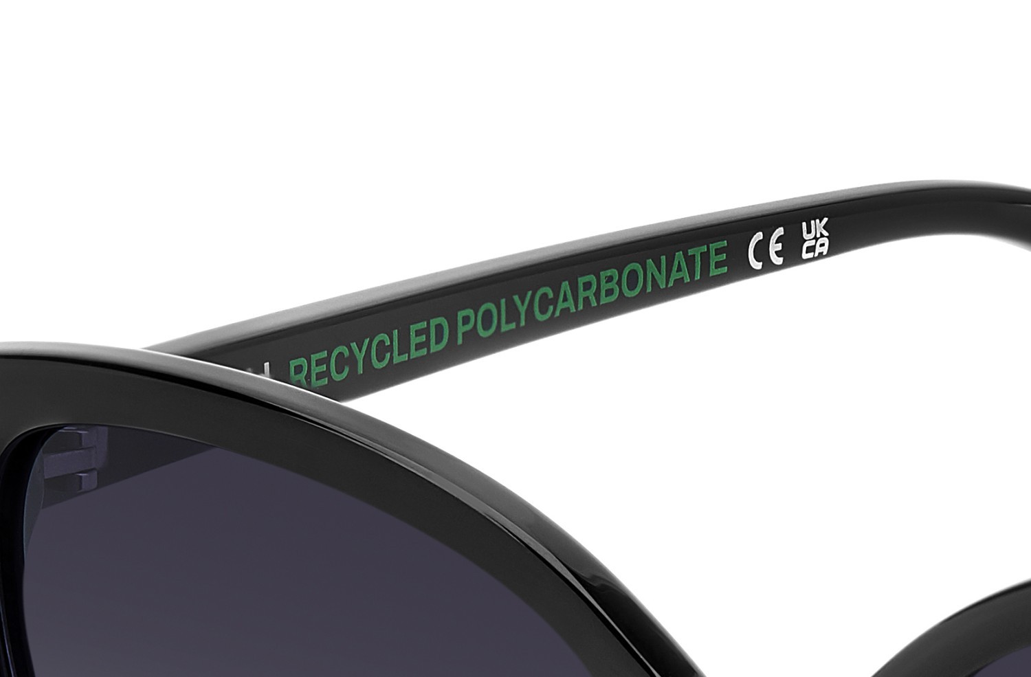 Sunglasses Polaroid Pld 4176/S 207366 807 WJ color black shape cat eye lenses grey shaded polarized