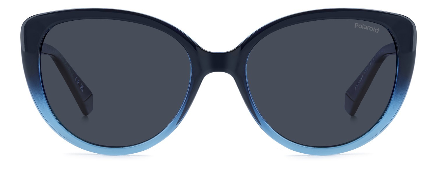 Sunglasses Polaroid Pld 4176/S 207366 PJP C3 color blue shape cat eye lenses blue polarized