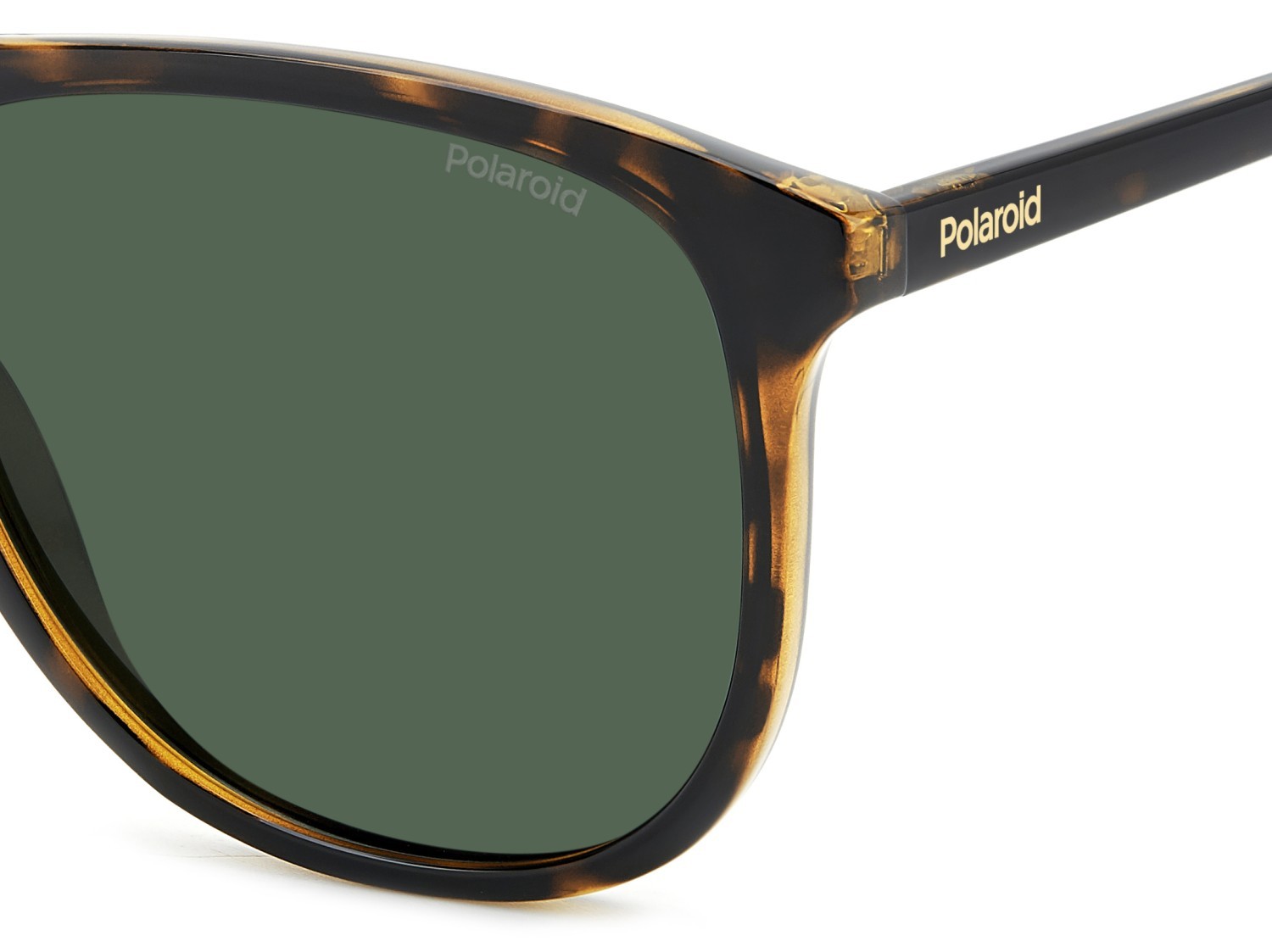 Occhiali da sole Polaroid Pld 4178/S 207368 086 UC colore havana forma rettangolare lenti green polarized