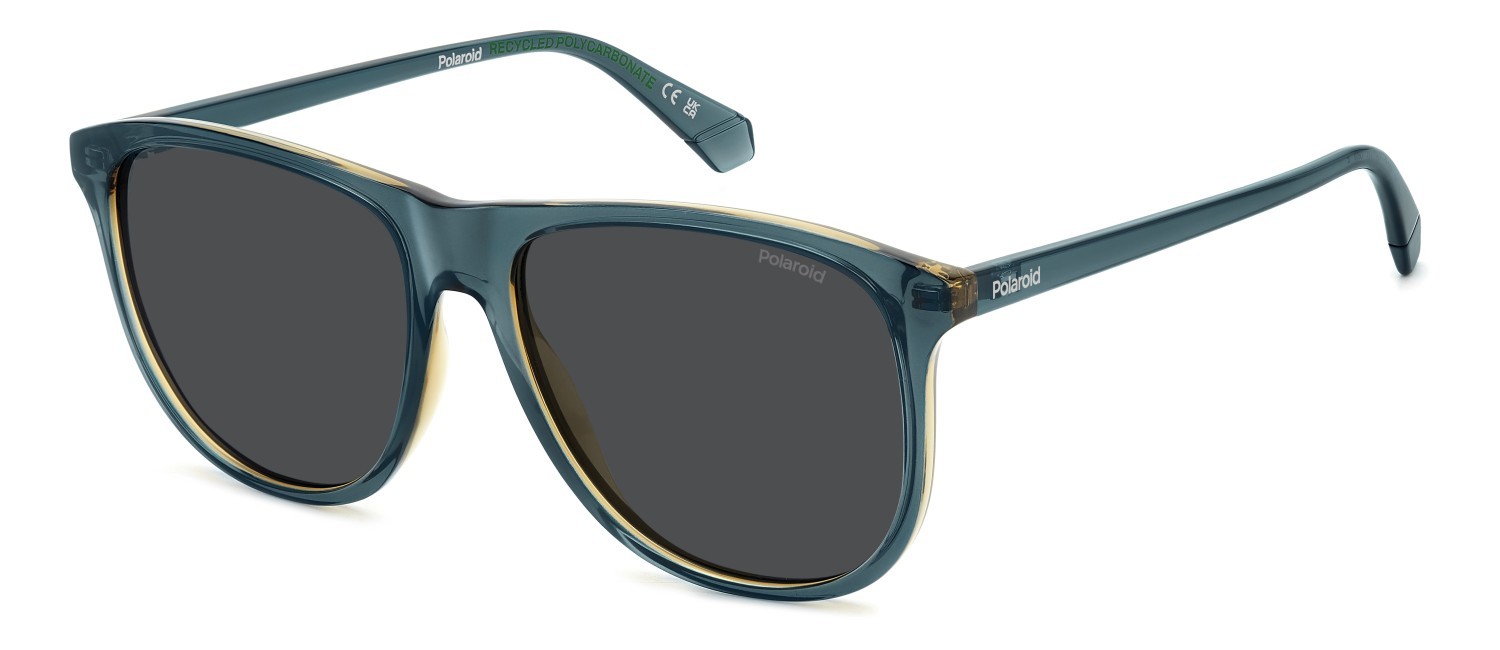 Sonnenbrillen Polaroid Pld 4178/S 207368 PJP M9 farbe blue form rechteckig gläser grey polarized