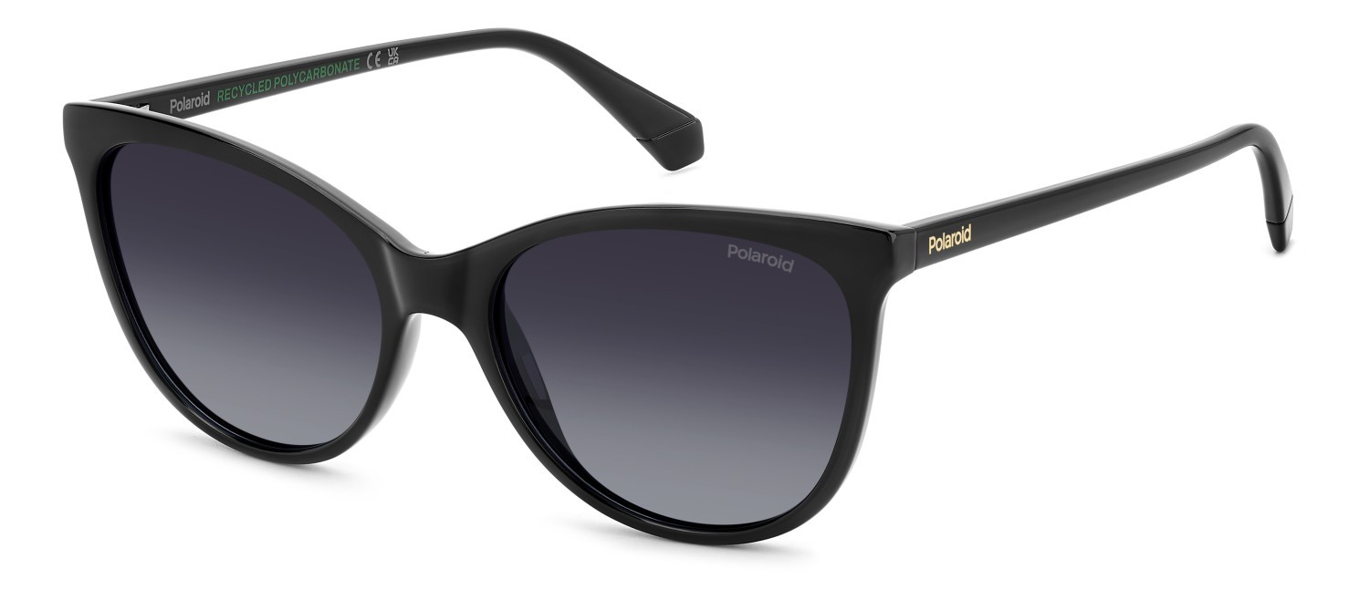 Occhiali da sole Polaroid Pld 4179/S 207369 807 WJ colore black forma cat eye lenti grey shaded polarized