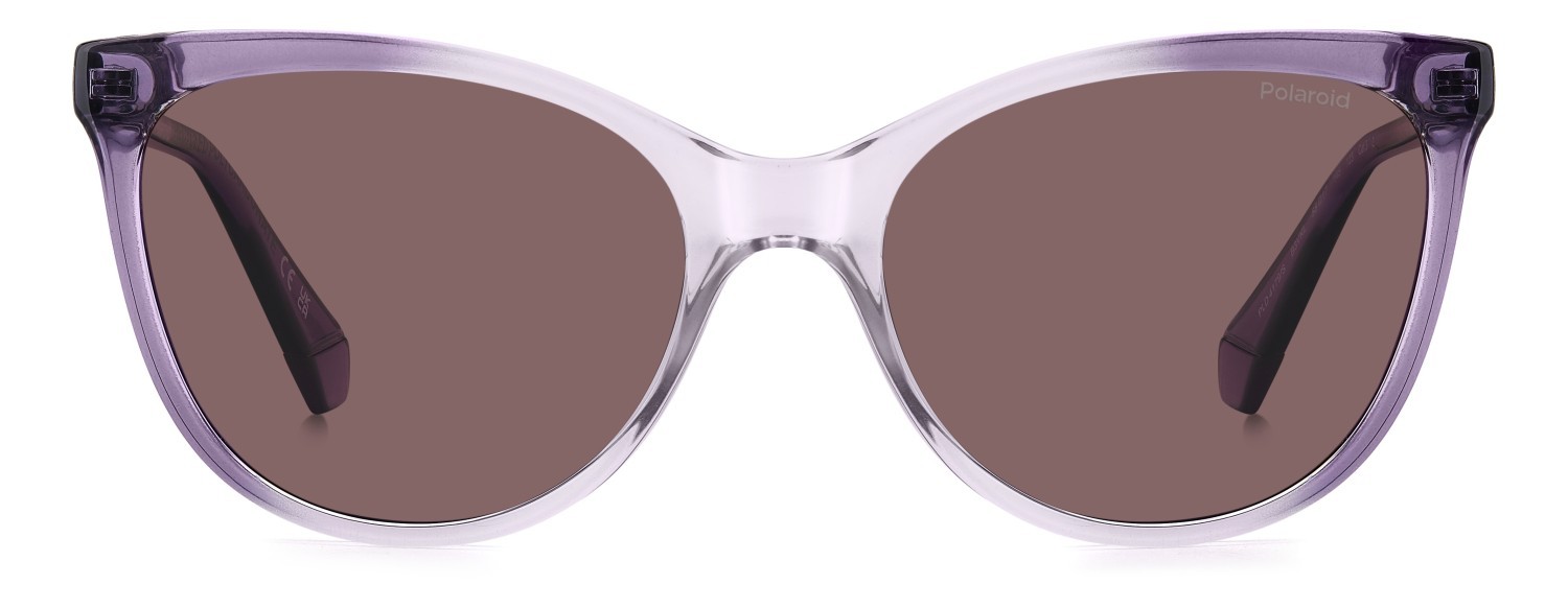 Sunglasses Polaroid Pld 4179/S 207369 B3V KL color violet shape cat eye lenses violet polarized