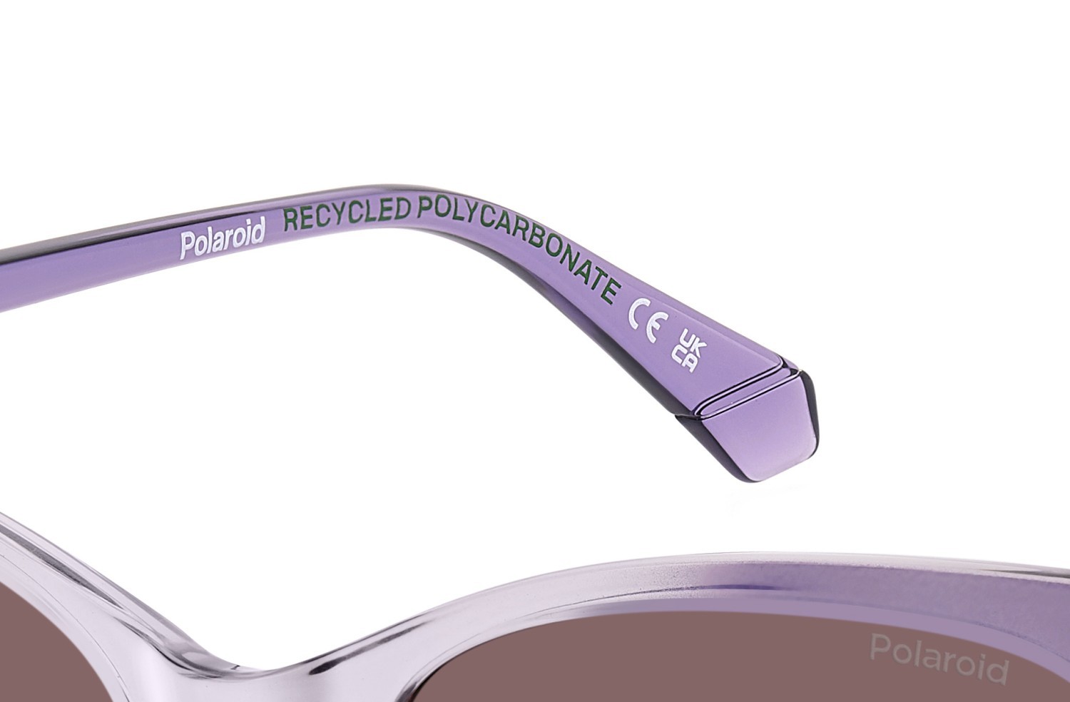 Sunglasses Polaroid Pld 4179/S 207369 B3V KL color violet shape cat eye lenses violet polarized